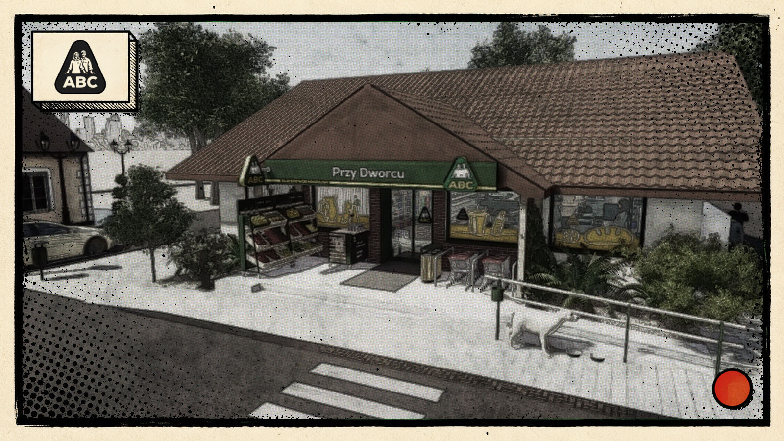 Sklepy ABC — wizualizacja 3D sklepów