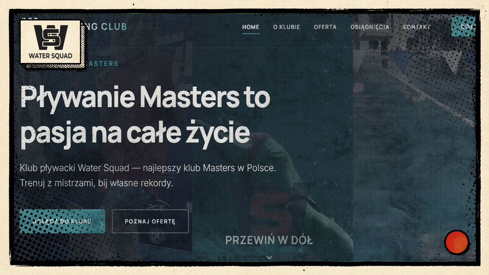 Water Squad — logo, strona, ulotki i filmy